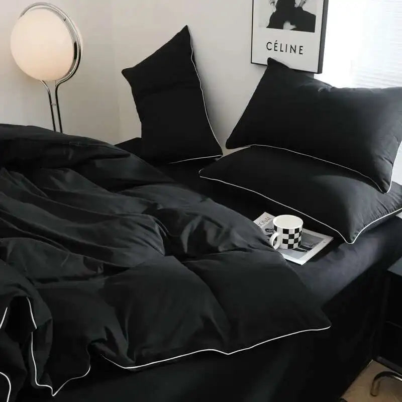 Black bedding set from 𝕄𝕔 𝕋𝕙𝕖 𝔹𝕝𝕒𝕔𝕜 𝔻𝕚𝕒𝕞𝕠𝕟𝕕�