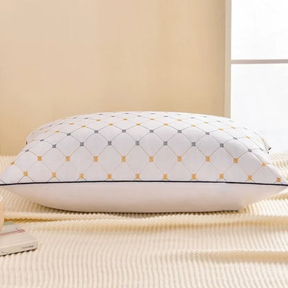 Soft white polyester pillow insert for adults by 𝕄𝕔 𝕋𝕙𝕖 𝔹𝕝𝕒𝕔𝕜 𝔻𝕚𝕒𝕞𝕠𝕟