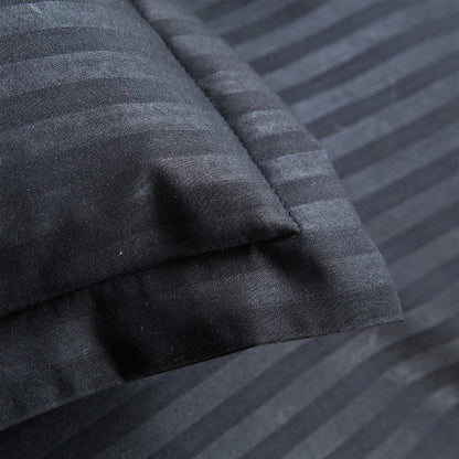 3-piece satin black duvet cover set from 𝕄𝕔 𝕋𝕙𝕖 𝔹𝕝𝕒𝕔𝕜 𝔻𝕚𝕒𝕞𝕠𝕟
