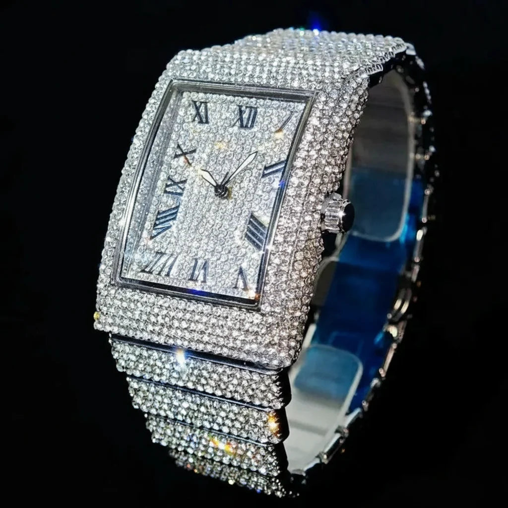 Luxury gold ice men&
