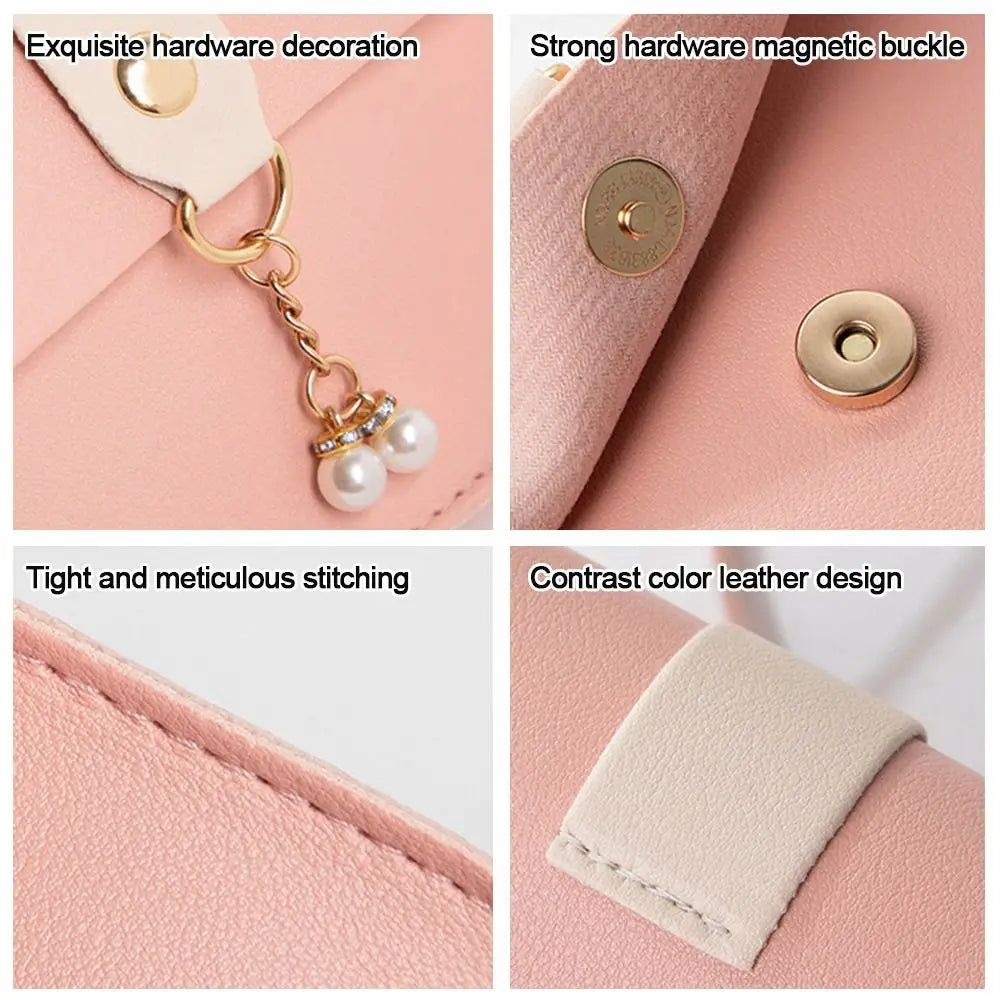 Small square MC THE BLACK DIAMOND crossbody handbag for women, summer travel mini purse with stylish design