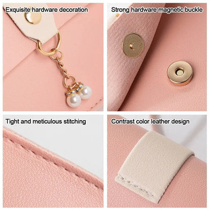 Small square MC THE BLACK DIAMOND crossbody handbag for women, summer travel mini purse with stylish design