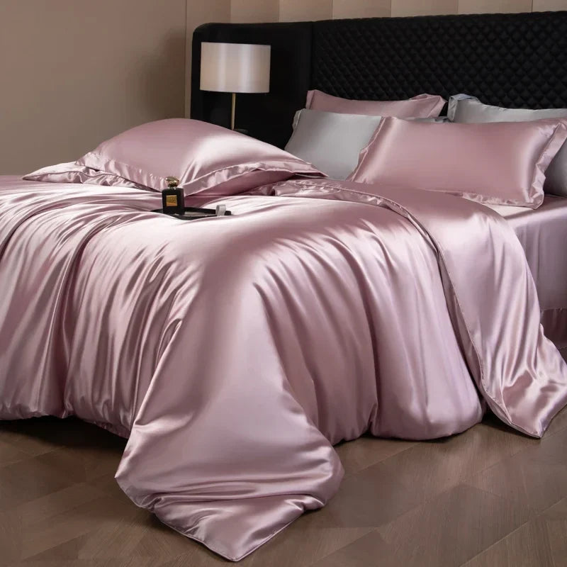 Luxurious silk bed sheets set by 𝕄𝕔 𝕋𝕙𝕖 𝔹𝕝𝕒𝕔𝕜 𝔻𝕚𝕒𝕞𝕠𝕟�