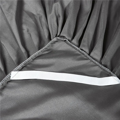 European ice rayon bed skirt from MC THE BLACK DIAMOND, part of a summer bedding set, featuring a stylish home decor design.