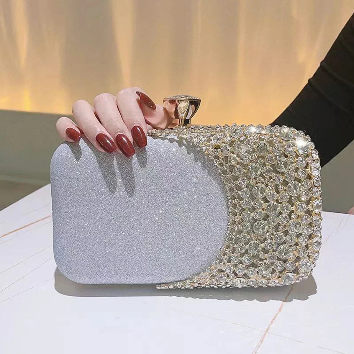 Hollow out fashion women evening bag by 𝕄𝕔 𝕋𝕙𝕖 𝔹𝕝𝕒𝕔𝕜 𝔻𝕚𝕒𝕞𝕠𝕟