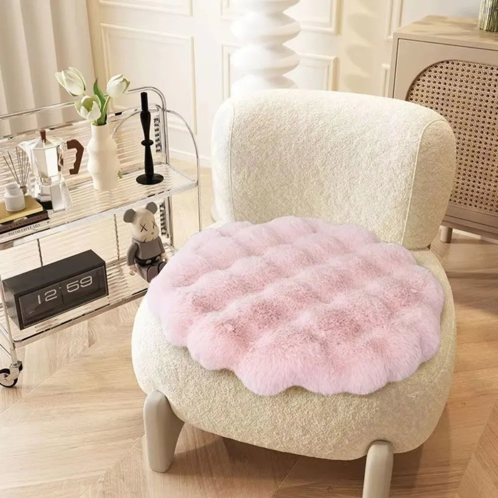 Round washable cat mat with non-slip bottom, pet cushion pad, ideal for dogs and cats, from MC THE BLACK DIAMOND.