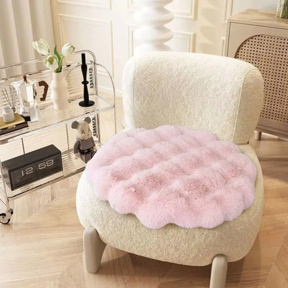 Round washable cat mat with non-slip bottom, pet cushion pad, ideal for dogs and cats, from MC THE BLACK DIAMOND.