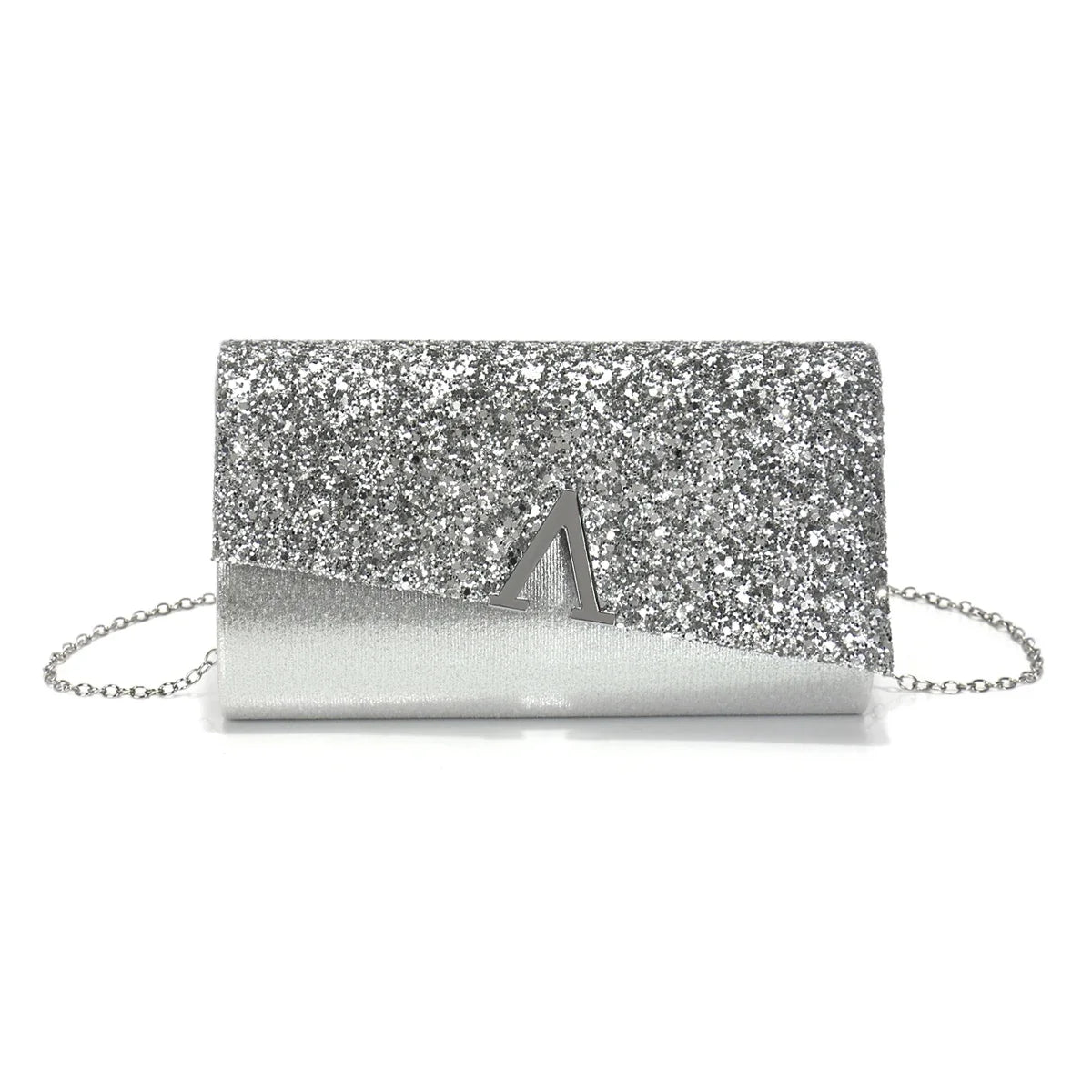 V Design metal chain glamorous evening handbag by 𝕄𝕔 𝕋𝕙𝕖 𝔹𝕝𝕒𝕔𝕜 𝔻𝕚𝕒𝕞𝕠𝕟