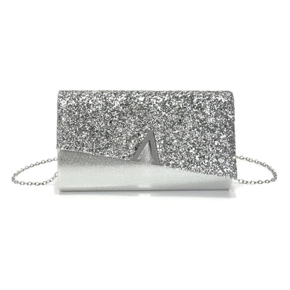 V Design metal chain glamorous evening handbag by 𝕄𝕔 𝕋𝕙𝕖 𝔹𝕝𝕒𝕔𝕜 𝔻𝕚𝕒𝕞𝕠𝕟
