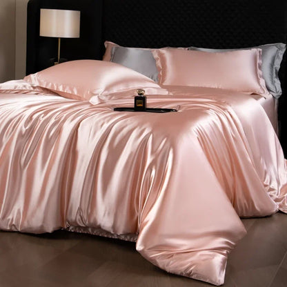 Luxury satin bedding set by 𝕄𝕔 𝕋𝕙𝕖 𝔹𝕝𝕒𝕔𝕜 𝔻𝕚𝕒𝕞𝕠𝕟𝕕