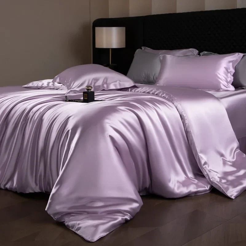 Luxury silk bedsheet set by 𝕄𝕔 𝕋𝕙𝕖 𝔹𝕝𝕒𝕔𝕜 𝔻𝕚𝕒𝕞𝕠𝕟�