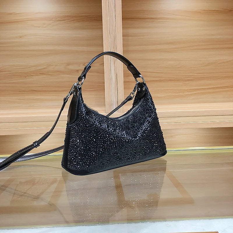 Women’s shiny evening handbag by 𝕄𝕔 𝕋𝕙𝕖 𝔹𝕝𝕒𝕔𝕜 𝔻𝕚𝕒𝕞𝕠𝕟�