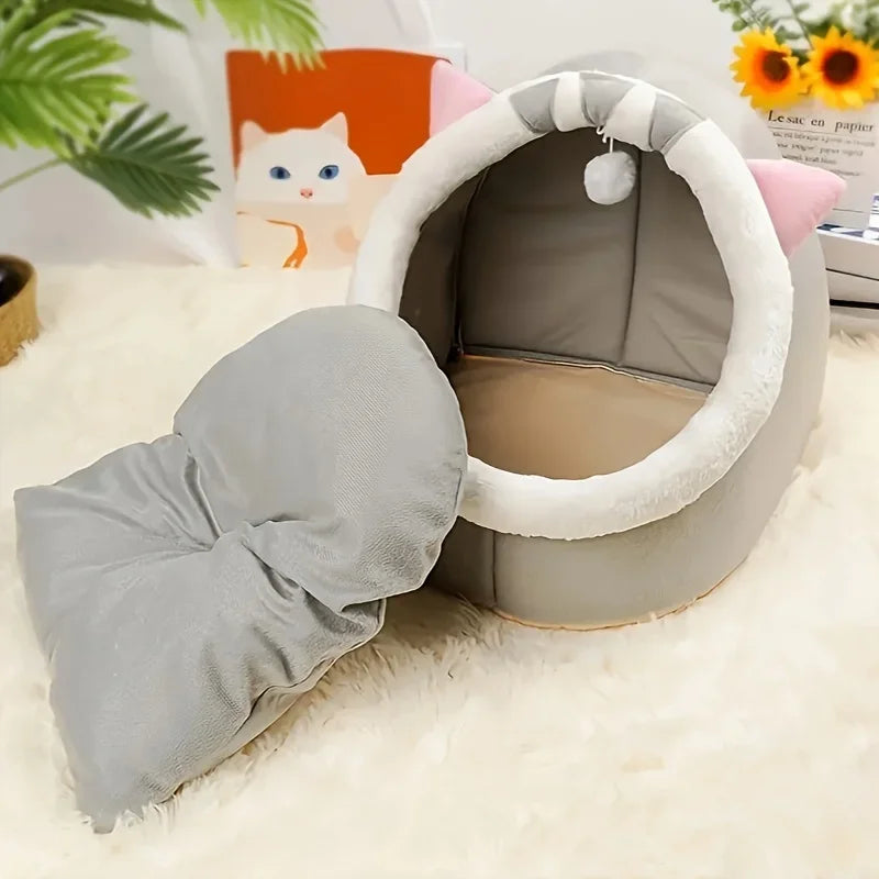 Comfortable cartoon cat house from 𝕄𝕔 𝕋𝕙𝕖 𝔹𝕝𝕒𝕔𝕜 𝔻𝕚𝕒𝕞𝕠𝕟�