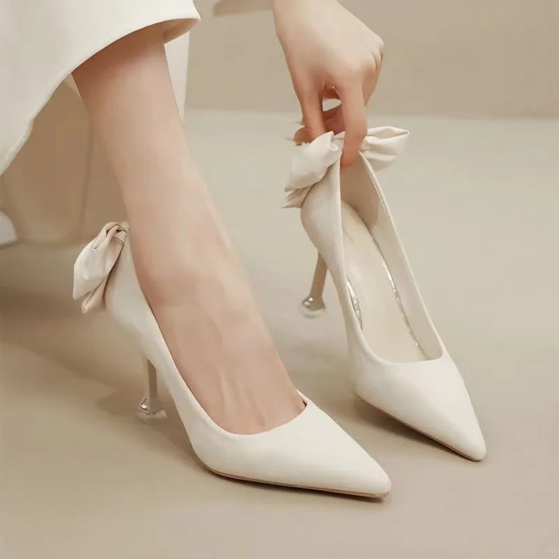 Summer Crystal High Women’s Heels by MC THE BLACK DIAMOND, featuring transparent straps and a sleek stiletto design.